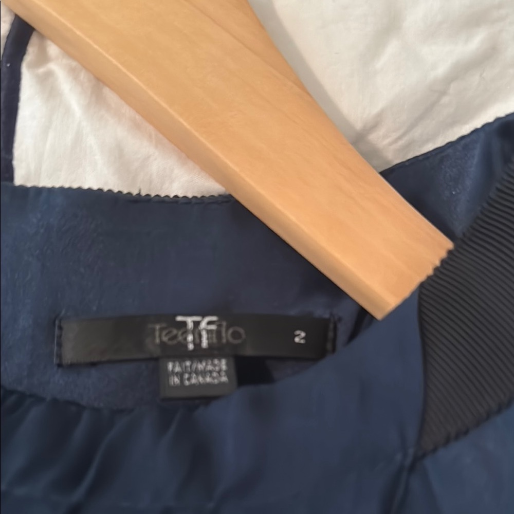 Teenflo Blue Tank Top Classic Style - Picture 7 of 7